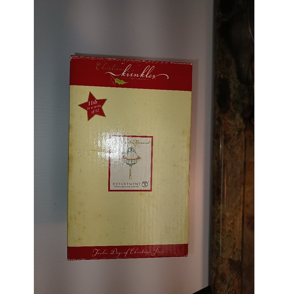 NWT Adorable Angels Around the World Ornament in Original Box Department Dept 56 - Picture 3 of 15